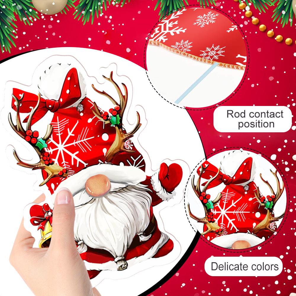 Christmas Gnome Yard Stake: Festive Outdoor Decoration for Party or Garden