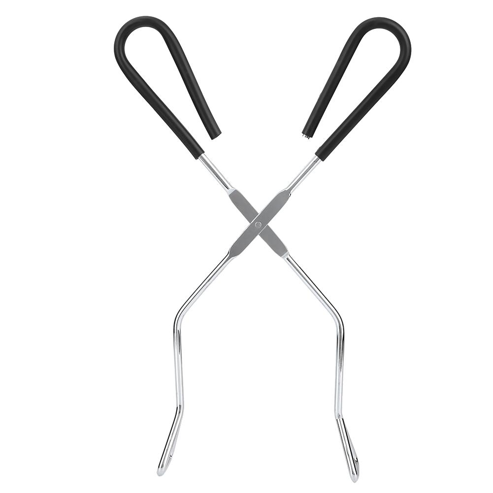 New Metal Buffet Barbecue Cooking Tongs BBQ Steak Meat Food Salad Clip