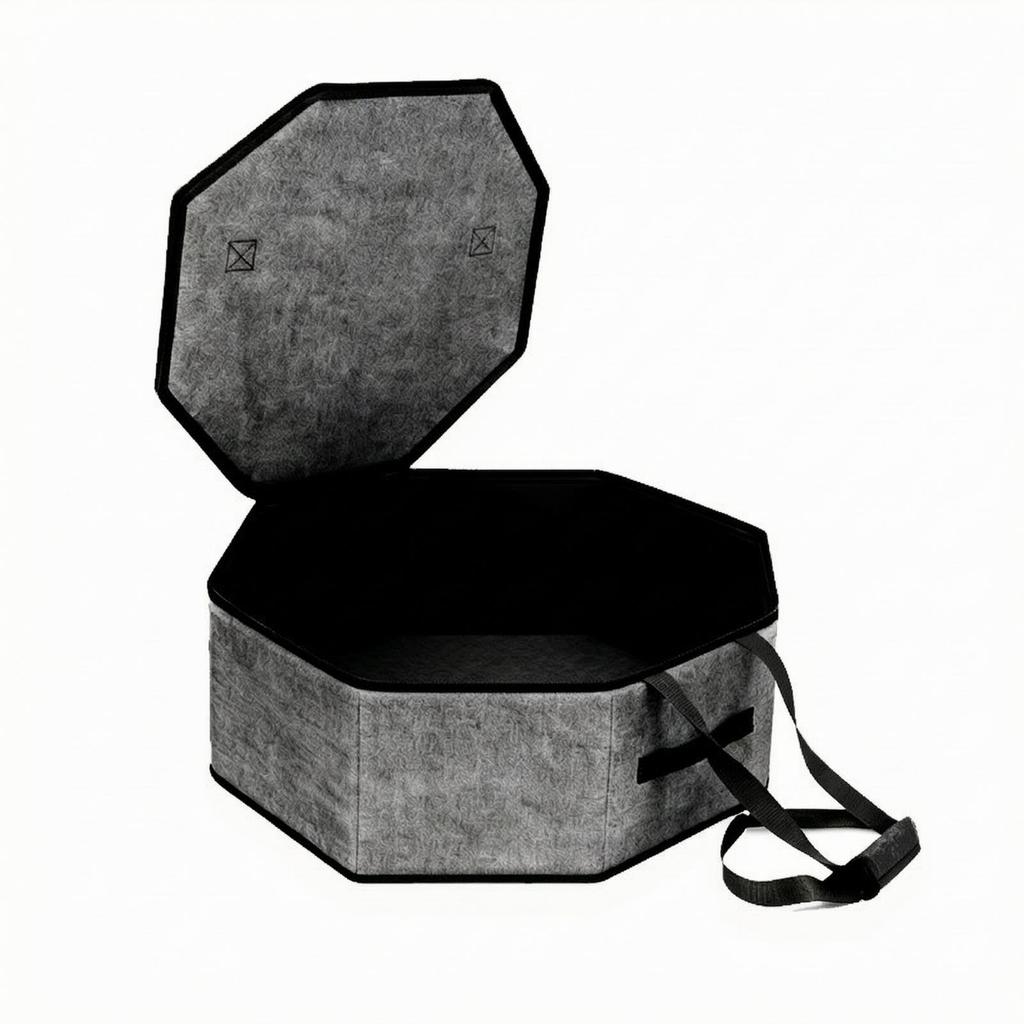 Hut-Tragetasche Platzsparendes faltbares Design, Aufbewahrungskoffer,