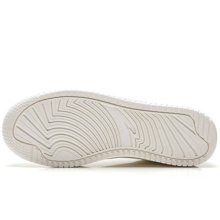 Anta Lifestyle Series Fabric Synthetic Leather High-Top Skate Shoes Men Sneakers White 912348082-2
