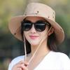 Sunscreen Sunscreen Bucket Cap Wide Brim Fishing Hat Large Brim Fisherman Hat  Travel