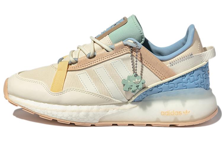 

Adidas Originals Unisex Zx 2K Boost Pure Low Top Running Shoes Beige/Yellow GZ3416 38⅔