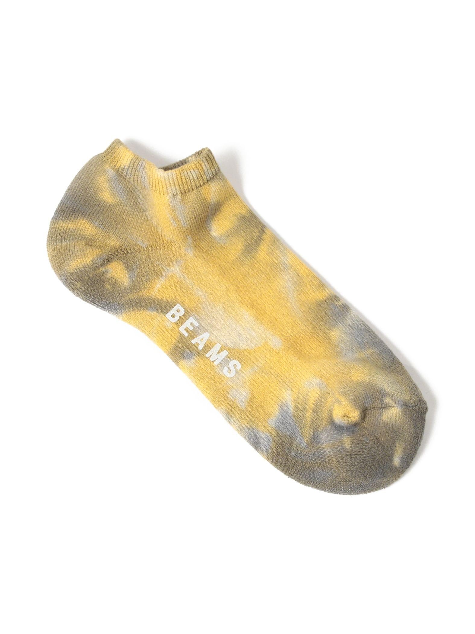

Beams Голеностопные Носки Тай-Дай Мужские, Желтые, Размер,