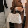 Fashionable Large-capacity Handbag for Women In Autumn and Winter New Down Cloth Bag Trendy Simple Women's Bag