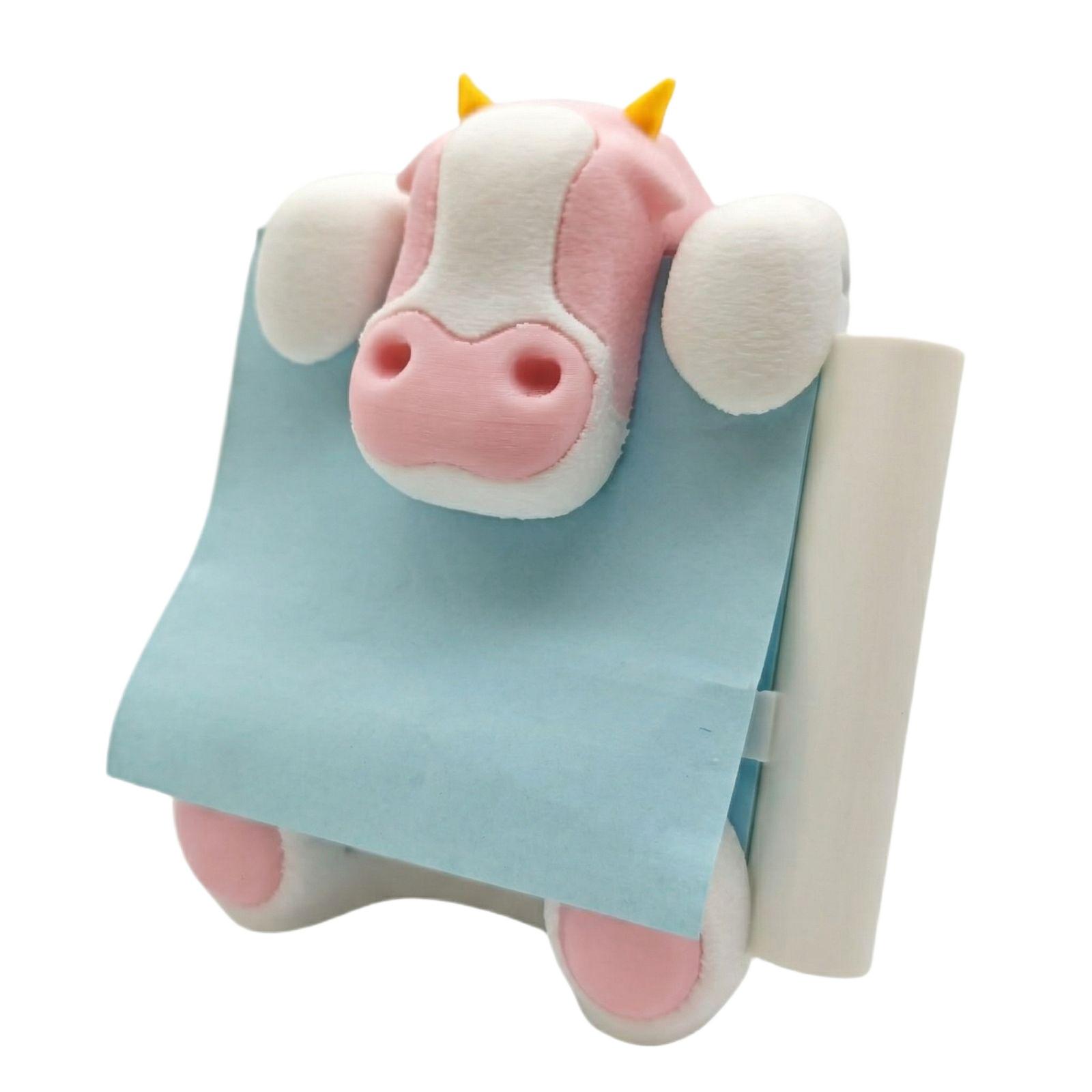 

Sticky Dispenser , Cute Handmade Desk Stand ,Decorative Ornaments One Size розовый