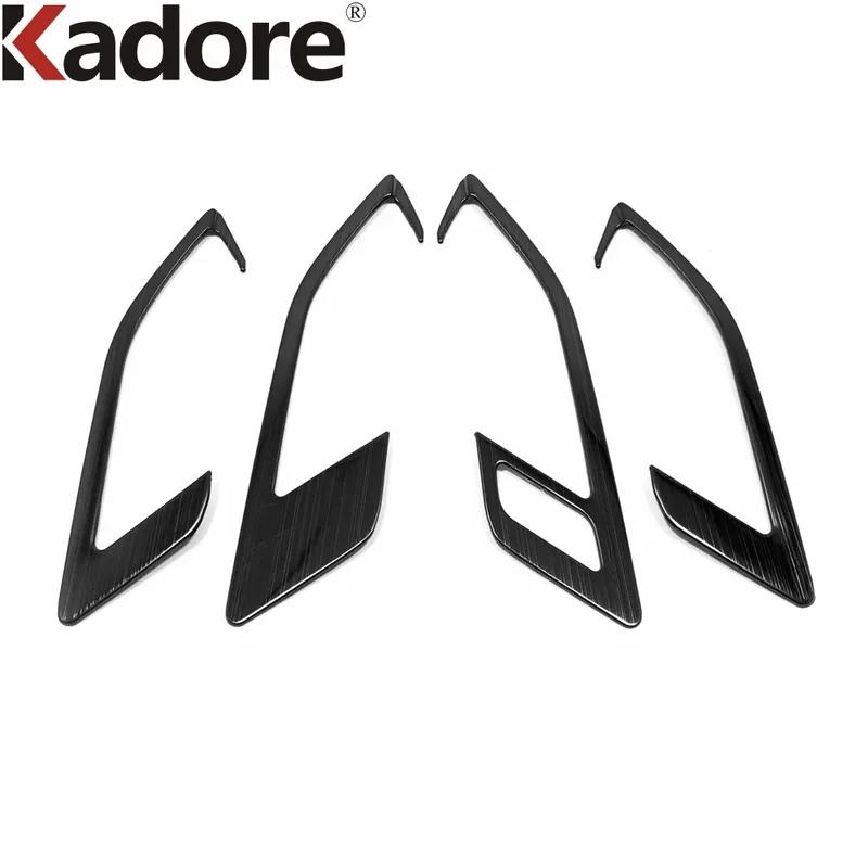 Car Inner Door Handle Bowl Cover Trim For VW Volkswagen Golf 8 MK8 Pro R    Steel Interior Mouldings Accessories