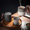 For Ceramic Mugs Retro Tea Cup Luxury Large Capacity With Cover Wooden Handle Office Thermal Mug Personalized Gifts Home Drinkwa