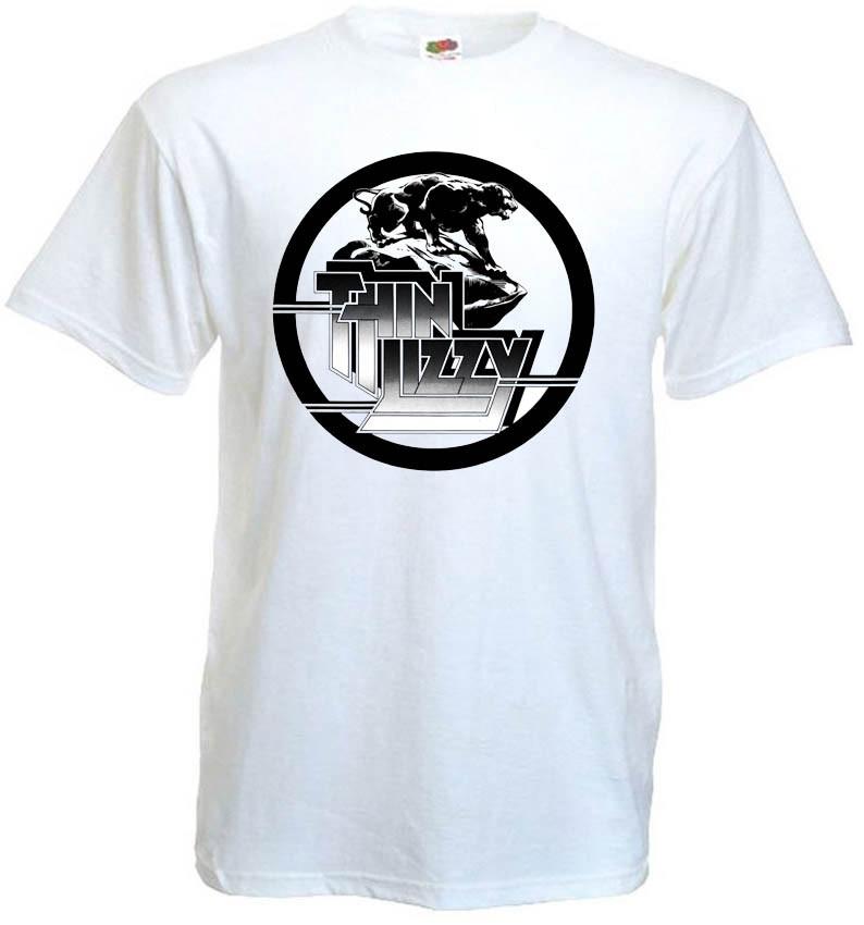 Thin Lizzy v30 T-shirt hard rock white all sizes S5XL XXL