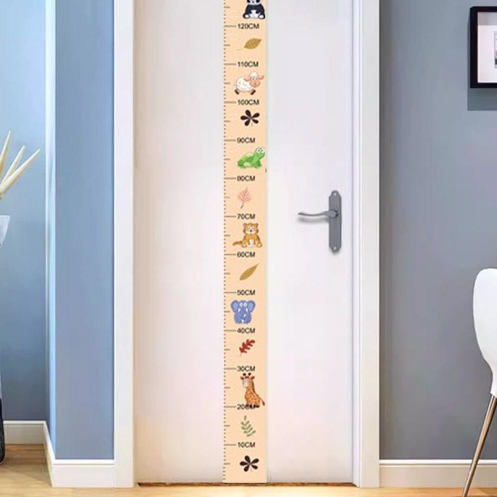 Self-adhesive Child Growth Chart Waterproof Growth Chart Sticker Height Measuring Tape  Home Use