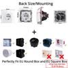 1Pcs 220V 16A 250V Modular Sockets And Switches  for Free Combination Electrical Outlet Module