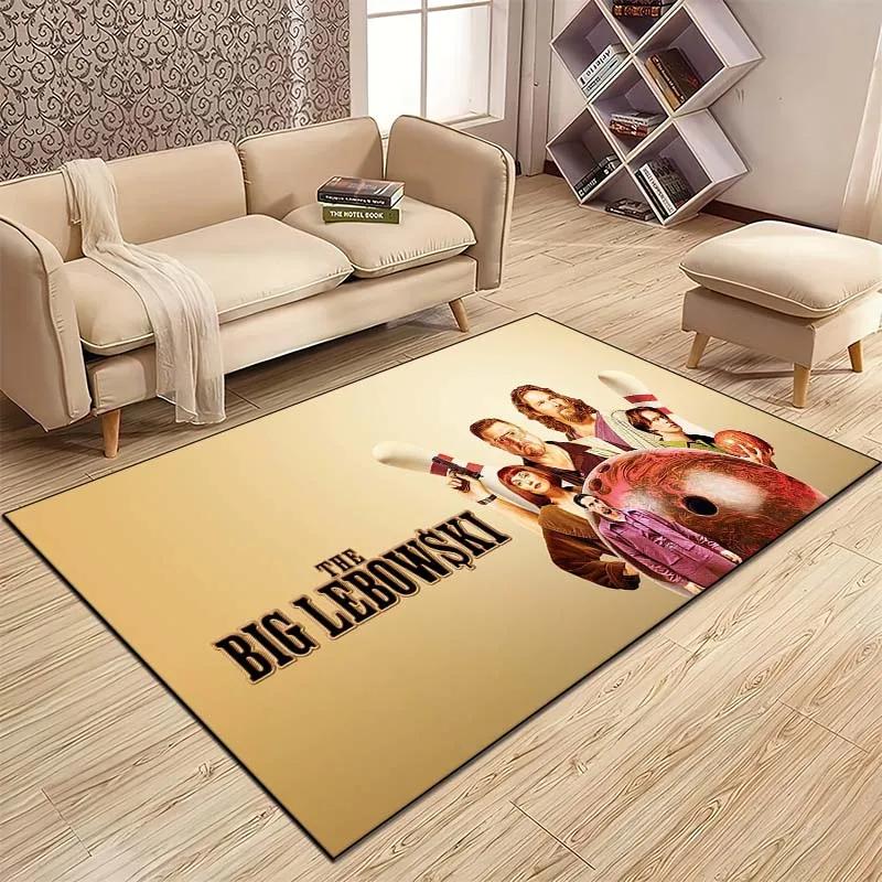 The Big L-Lebowski Pattern Carpet Kitchen MatEntrance Doormat Bedroom Floor Decoration Living Room Carpet Bathroom Anti-slip Rug