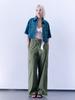 CLO'ET Parachute Cargo Pants - Khaki