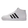 adidas Neo Vs Set Mid Rétro Durable Chaussures de Skate Montantes Homme Chaussures de Skate Blanc Noir FY3042