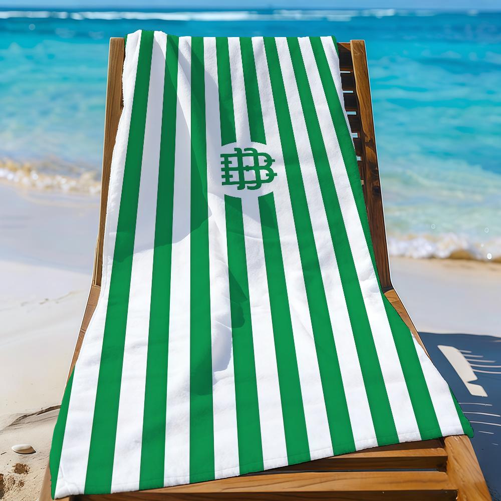 Art of R-Real B-Betis-S Cool Balompi Towel Sports Quick Dry Travel Camping Sandproof Soft Light Large Beach Towel