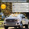 2pcs For Honda Car Windshield Sun Shade Reflective UV Block Shield Visor Cover