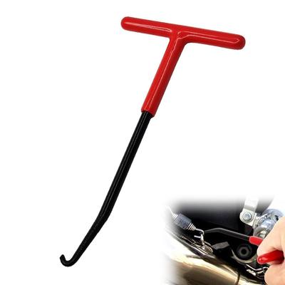 Renjzle Motorcycle T-Type Spring Hook, All-purpose Durable Stainless Steel, Reinforced