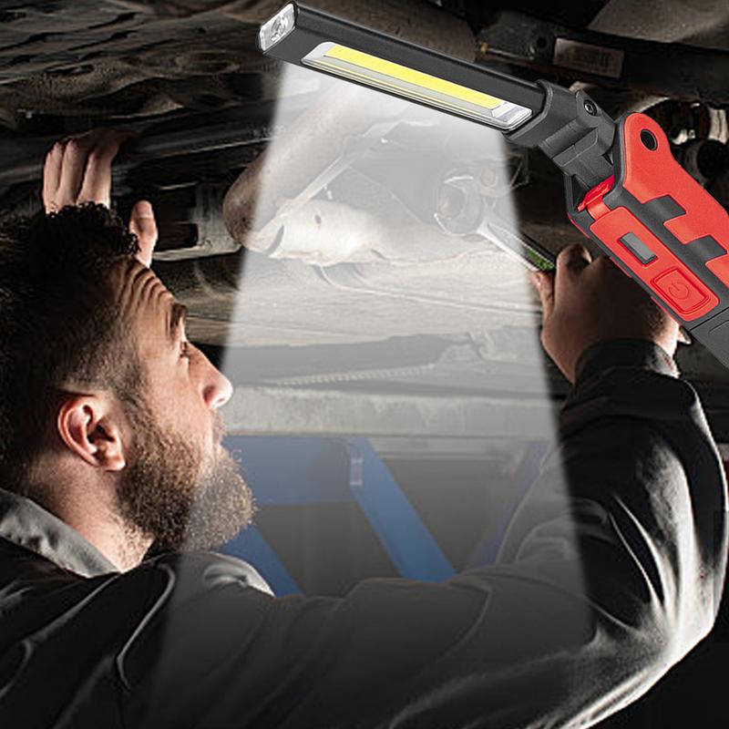 Automotive Work Light Foldable Car Maintenance Lamp LED Work Lights With Ergonomic Grip For Workshop Garage Automotive Repair