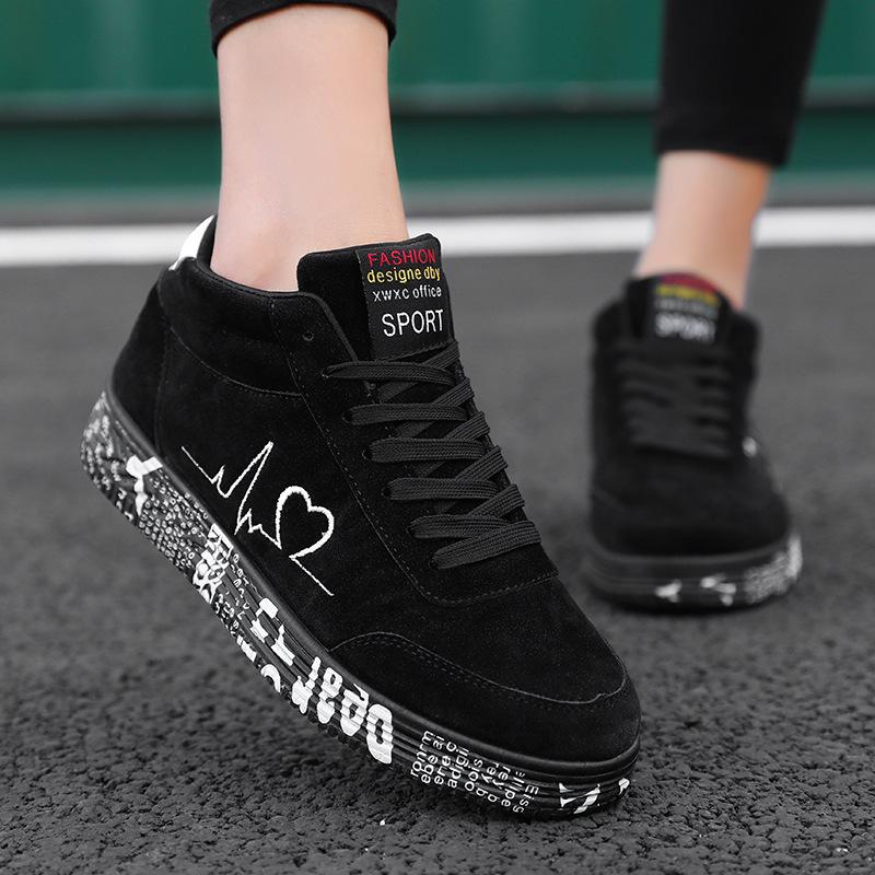 Couple casual shoes spring and autumn new board shoes men's trendy shoes teenagers casual women's sports shoes men