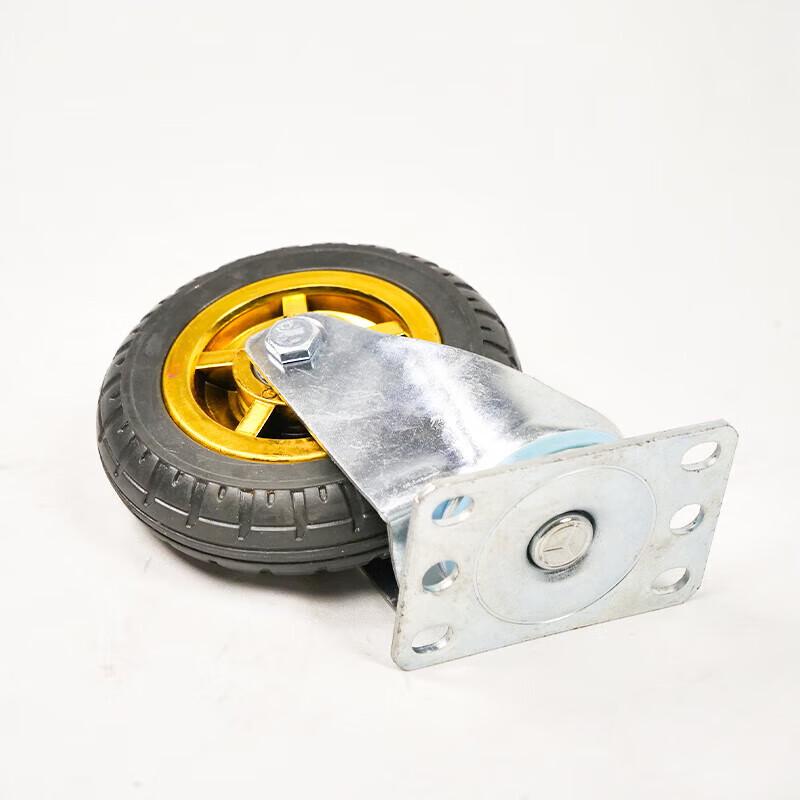HANDUNYOU 5-inch Silent Swivel Caster Wheel