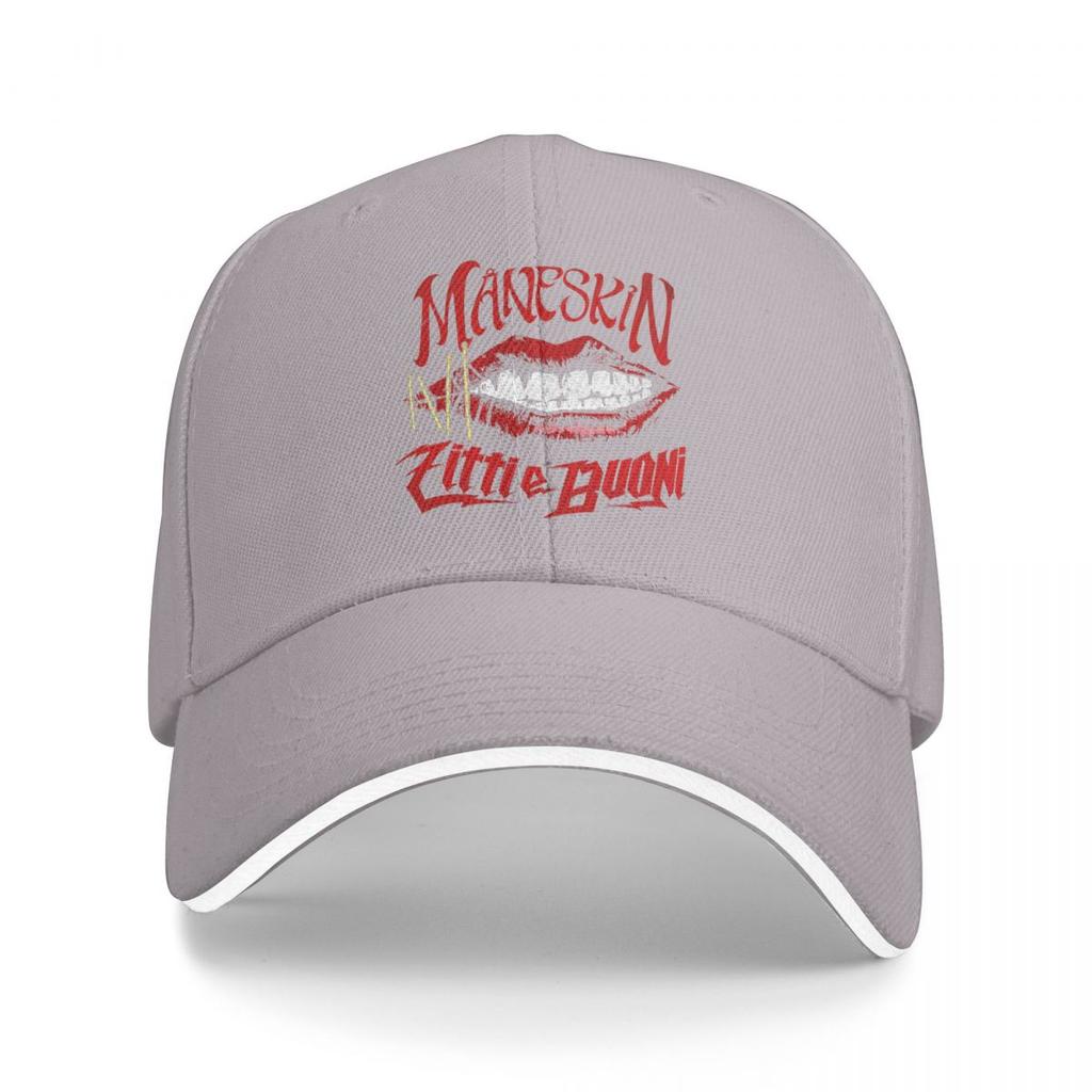 Baseball Caps Rock Band Maneskin Tour Fans Support Customized Female Male Outdoor Summer Caps