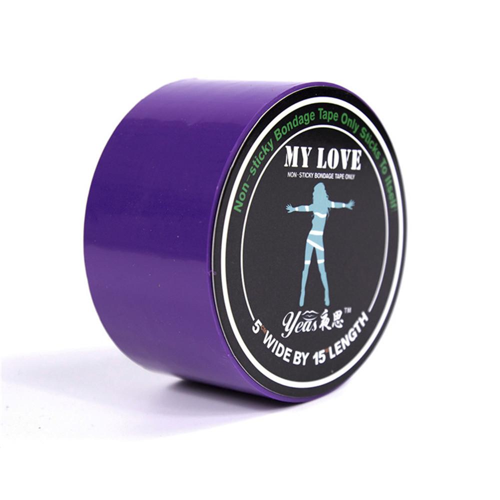 BDSM Static Bondage Restraints Electrostatic No Glue Adhesive Tape Adsorption Alternative Tied Roleplay Adult Erotic Sex