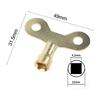 Radiator Bleed Keys Made from For Durable Metal Compact and Portable No Additional Tools Required for Venting Radiator Valves