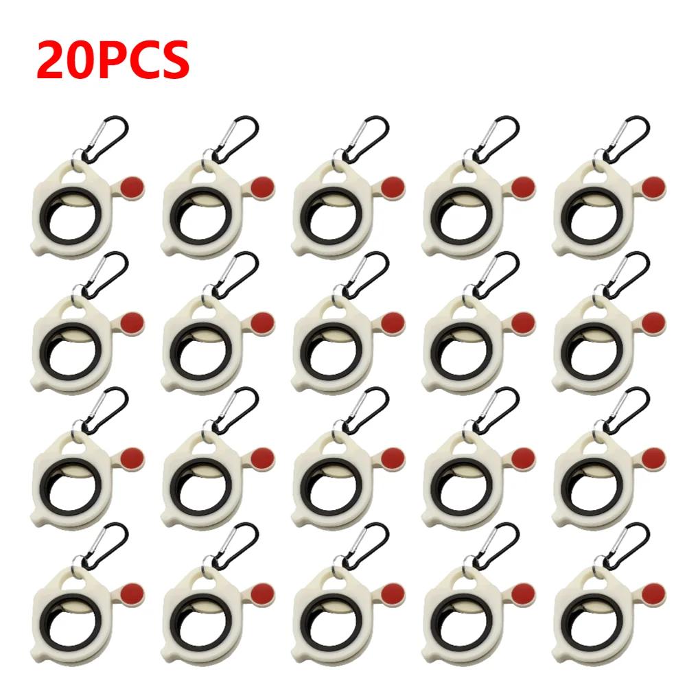 30/15/1 STÜCKE Fluoreszierender Kabelbinder-Organizer Kabelband Aufbewahrungshalter Tragbares Schwerlast-Kabelbinder-Aufbewahrungswerkzeug für den Außenbereich