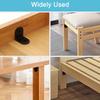 90pcs (30pcs Bracket with 60pcs Screws) L-shaped Right Angle Support Angle Brackets Accessories with Screws, Wardrobe Fixed Divider Wall Plate Bracket