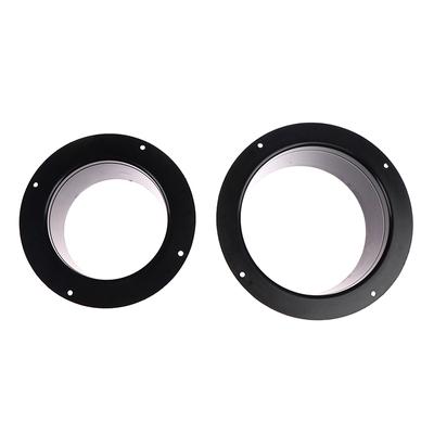 4-6 Inch Abs Flange Ventilation Piping Connector Wall Range Hood Flange Adapter