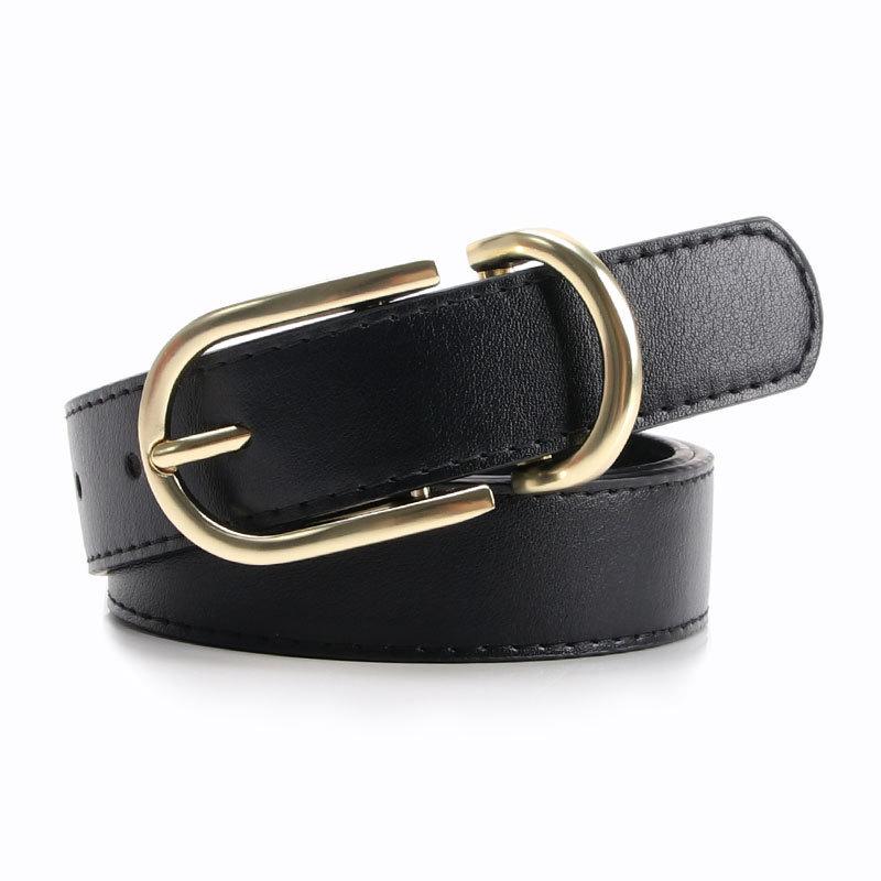Highquality Pu Leather Womens Belt With Alloy Fastener For Everyday And Business Casual