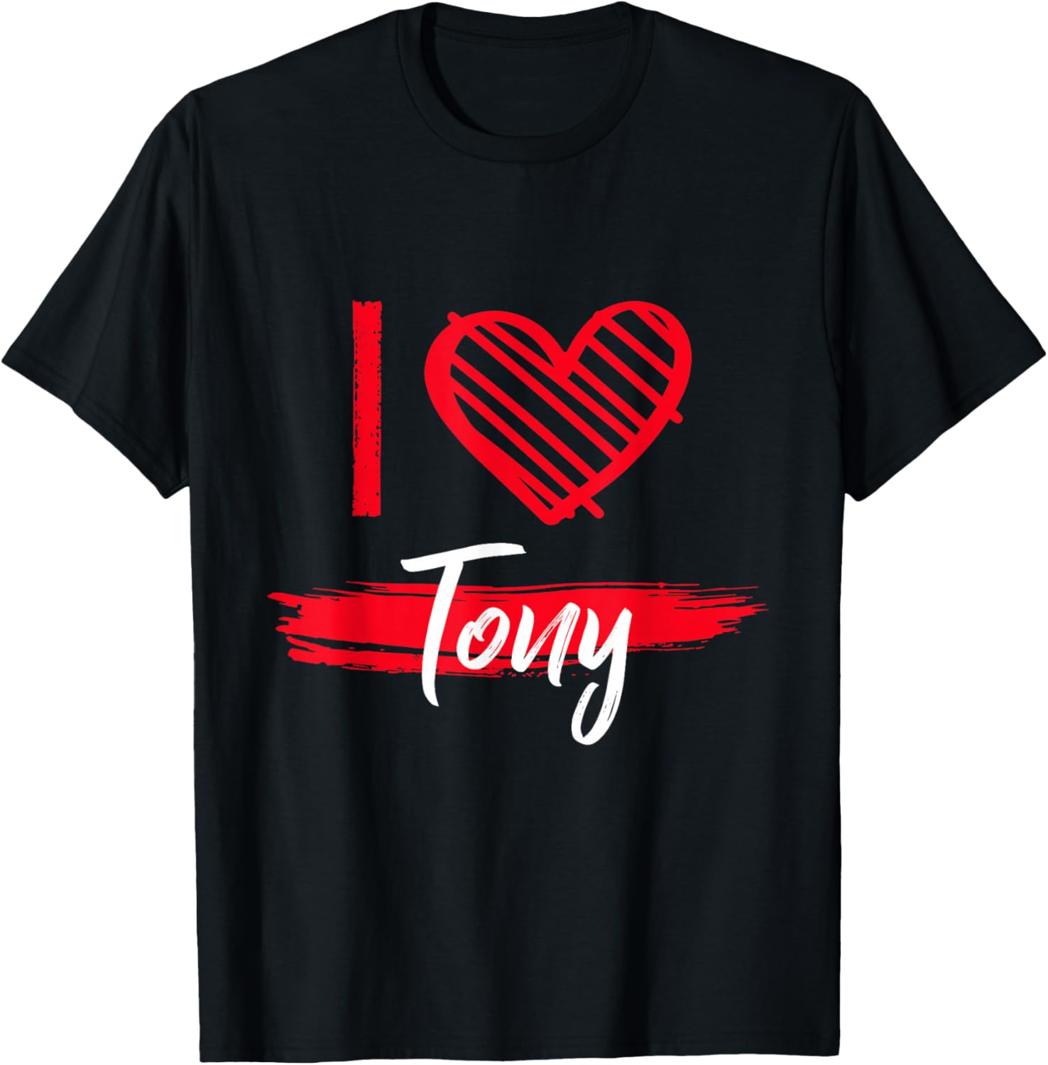 I Love TONY T-Shirt I Heart TONY T-Shirt S