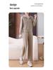 Woodpecker Women's Straight-Leg Pants & Sweatshirt Jacket Set - 2025 Spring/Autumn Casual Sportswear