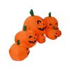 Cloth 7pcs Inflatable Halloween Pumpkin Conjoined Halloween Decoration  Thanksgiving