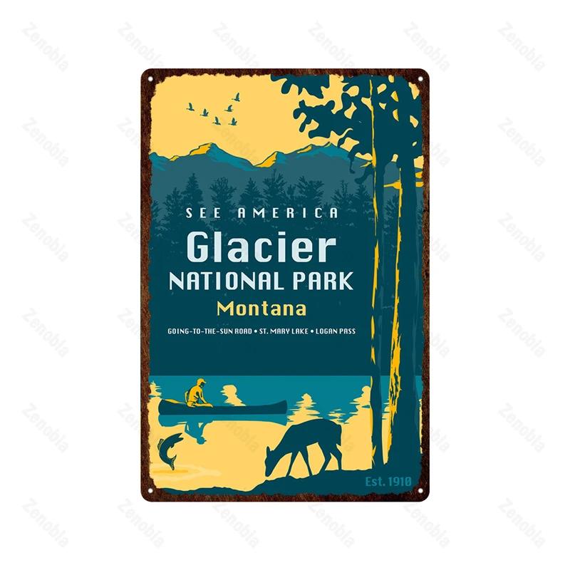 Paris Roma England City Metal Sign Vintage Metal Plaque Travel Tin Poster Scenic Decor for Bar Home Wall Decor Landscape Plat