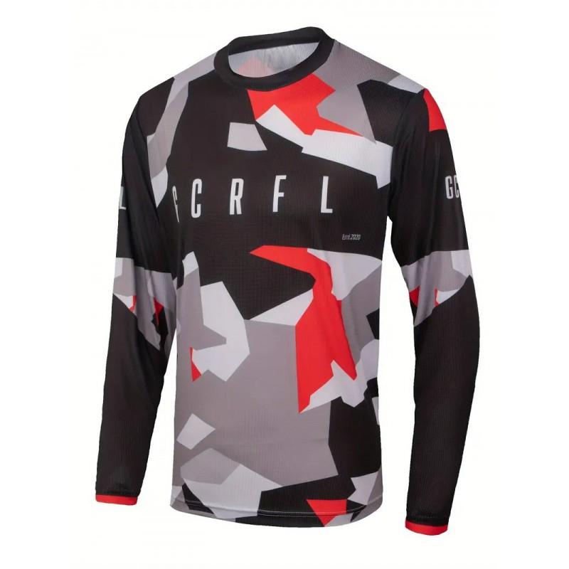 Herren Langarm UPF Sonnenschutz Anglerhemd Atmungsaktiv Feuchtigkeitsableitend Fitness Laufen Radfahren Outdoor Sport T-Shirt