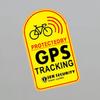 Bicycle Anti-Theft Stickers GPS Tracking Reflective Stickers Car Stickers Warning GPS Tracking Stickers Set