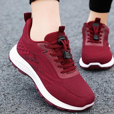 Thick Bottom Shoes Casual Sneakers Breathable Women Vulcanized Shoes Outdoor Walking Sneakers