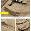 Winter Thick Cardigan Men's Street Jacket Clothing Parka Detachable Hoodie Padded Jacket