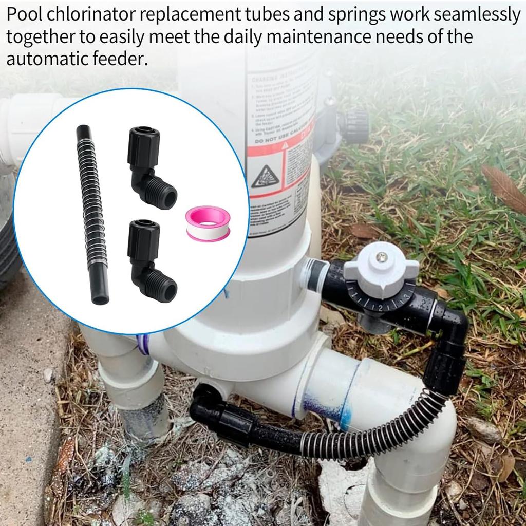 Chlorinator Parts Set Suitable for 320 and 322 Models Ensuring Seamlesses Installation and Efficient Chlorination