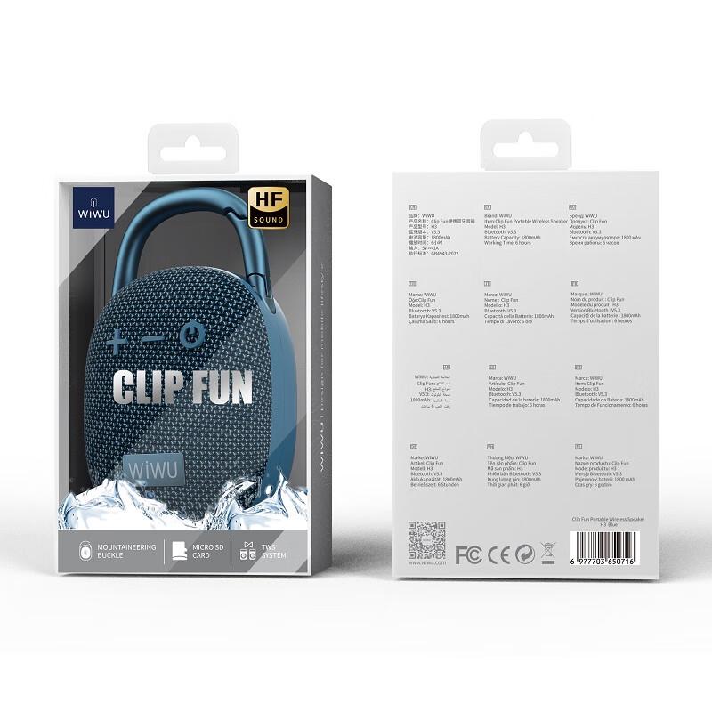

Clip Fun Portable Bluetooth Speaker H3