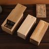 Bamboo Box Creative Desktop Organizer Wooden Storage Box Poker Case Box Cookies Storage Holder Gift Table Decorations