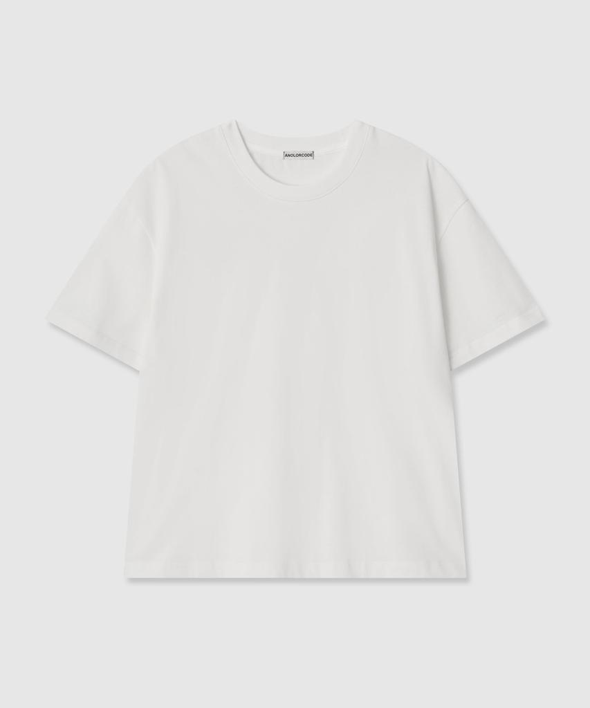 Eoneolleokodeu Solid Crop Short Sleeve Tee (3 Colors)