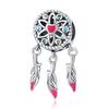 Genuine Copper Charm Luxurious Dream Catcher Feather Pendants Bead Fits Bracelets DoItYourself Women Crafting Delicate Gifts