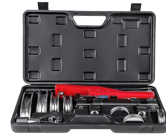

STEELMIGHT 7-Piece Pipe Bender Kit, Tube Bender, Copper Pipe Bending Tool, 1/4 , 5/16 , 3/8 , 1/2 , 5/8 , 3/4 , 7/8