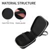 Fashion Imitation Leather Earphone Case Shockproof Earphone With Hook Cover Protective Case