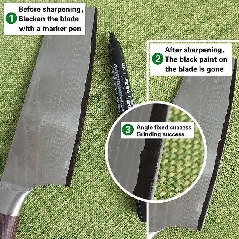 Multi-Functional Fixed-Angle Metal Sharpener - Labor-Saving and Exclusive Design