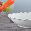 Creative Odd-Shaped Ceramic White Soup Bowl - Hotel & Home Tableware
