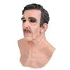 Kind Black-haired Old Man Latex Mask