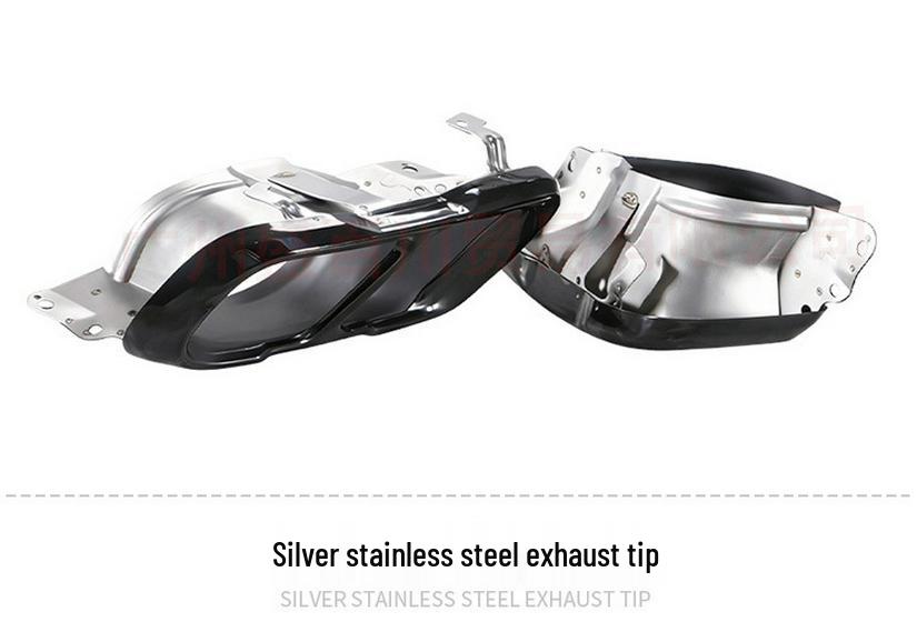 Compatible Stainless Steel Exhaust Tips for BMW X5/X6/X7 (G05, G06, G07)