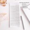 Waterproof PVC Hot Stamped Silver Flower Notebook Stickers